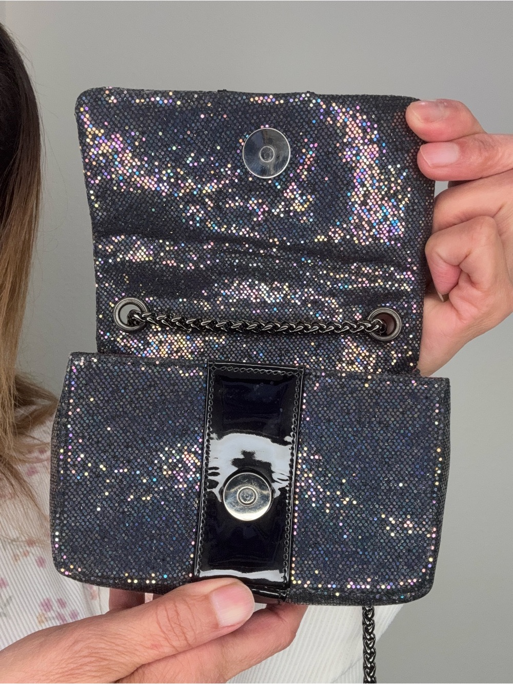 Christian Louboutin Sweet Charity rainbow glitter with Entrupy and dust bag - Picture 9 of 16